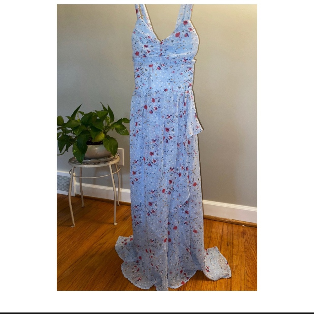Lulus Floral Maxi Dress
